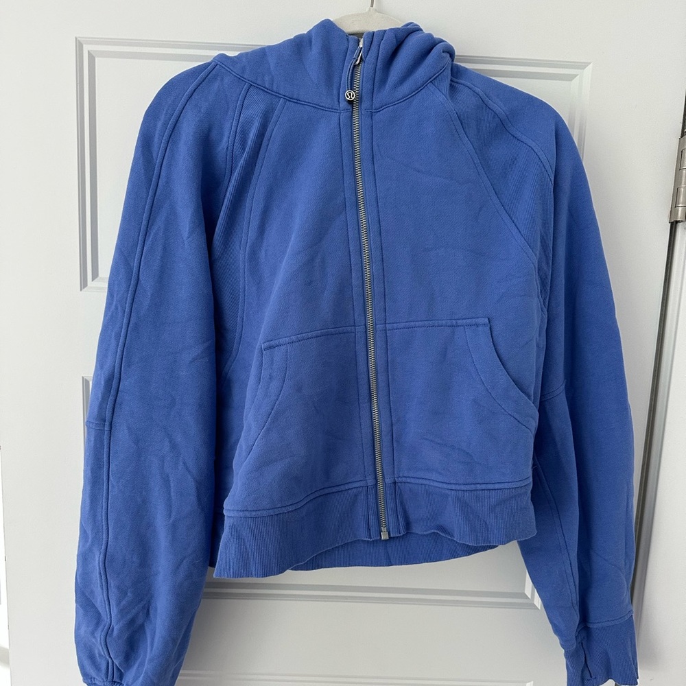 Lululemon scuba crop full zip